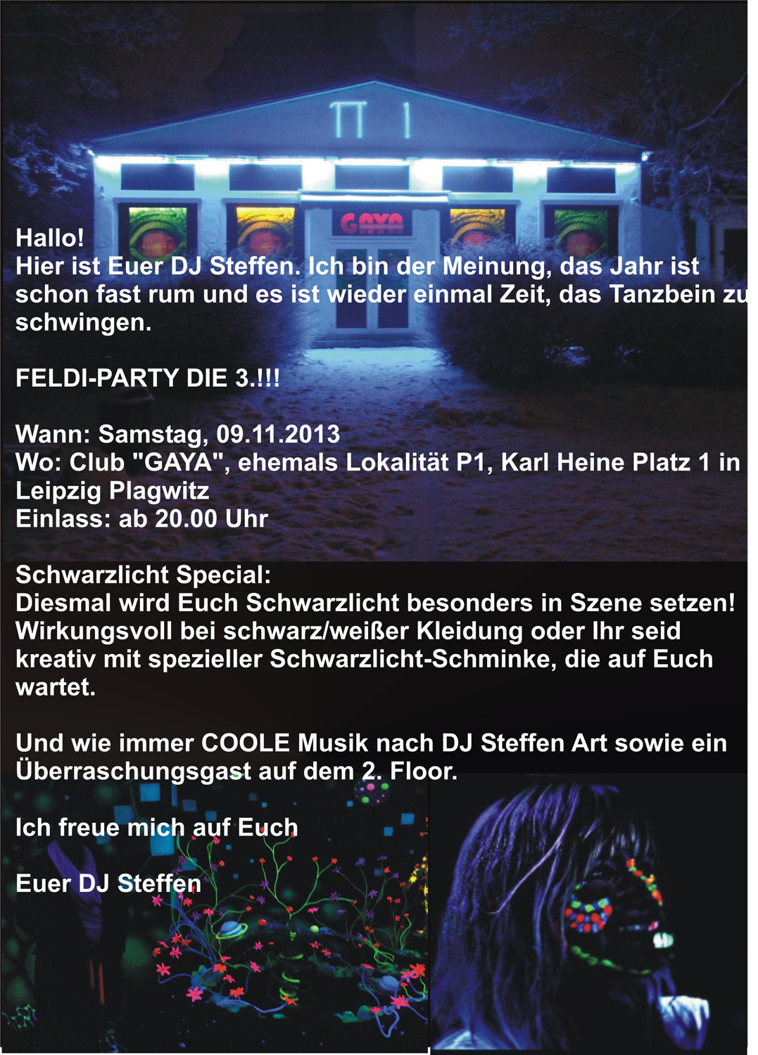 Feldschlösschen Tanz Party Neumarkt 9